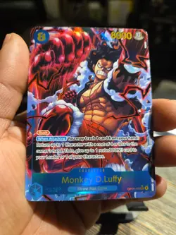 Monkey.D.Luffy (118) (Alternate Art) OP11-118 A Fist of Divine Speed Foil - Image 3