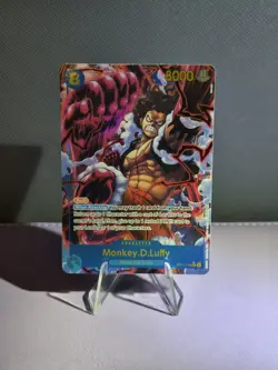 Monkey.D.Luffy (118) (Alternate Art) OP11-118 A Fist of Divine Speed Foil - Image 1