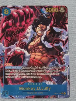 Monkey.D.Luffy (118) (Alternate Art) OP11-118 A Fist of Divine Speed Foil - Image 1