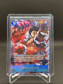 Monkey.D.Luffy (118) (Alternate Art) OP11-118 A Fist of Divine Speed Foil - Image 1