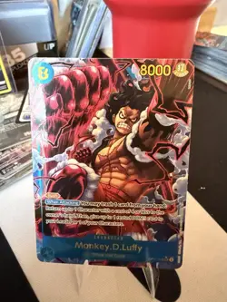 Monkey.D.Luffy (118) (Alternate Art) OP11-118 A Fist of Divine Speed Foil - Image 1
