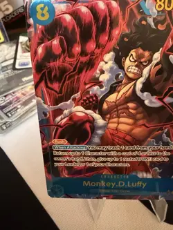 Monkey.D.Luffy (118) (Alternate Art) OP11-118 A Fist of Divine Speed Foil - Image 4