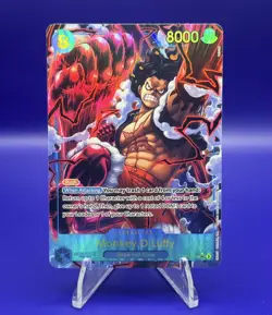 Monkey.D.Luffy (118) (Alternate Art) OP11-118 A Fist of Divine Speed Foil - Image 1