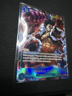 Monkey.D.Luffy (118) (Alternate Art) OP11-118 A Fist of Divine Speed Foil - Image 1