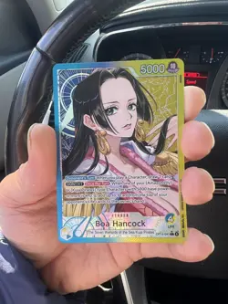 Boa Hancock Alt Art OP14-041 L The Azure Sea's Seven ONE PIECE Card English - Image 3