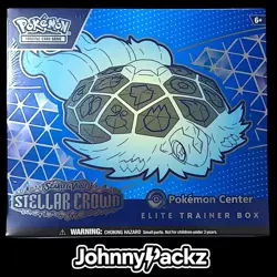 Pokemon TCG Scarlet & Violet Stellar Crown Pokemon Center Elite Trainer Box ETB - Image 1