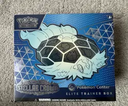 Pokemon TCG Scarlet & Violet Stellar Crown Pokemon Center ETB Elite Trainer Box - Image 1