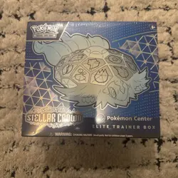 Pokemon TCG Scarlet & Violet Stellar Crown Pokemon Center ETB Elite Trainer Box - Image 1