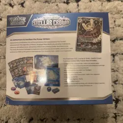 Pokemon TCG Scarlet & Violet Stellar Crown Pokemon Center ETB Elite Trainer Box - Image 2