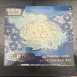 Pokemon TCG Scarlet & Violet Stellar Crown Pokemon Center ETB Elite Trainer Box - Image 1