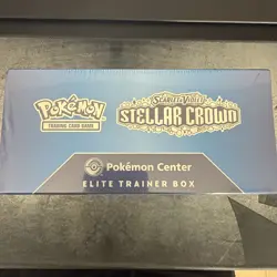 Pokemon TCG Scarlet & Violet Stellar Crown Pokemon Center ETB Elite Trainer Box - Image 3
