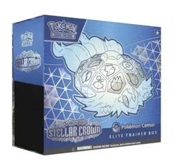 Pokemon TCG Scarlet & Violet Stellar Crown Pokemon Center ETB Elite Trainer Box - Image 1