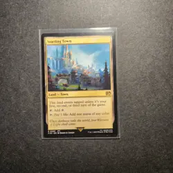 Magic the Gathering Final Fantasy Starting Town Rare Land Card - Image 1