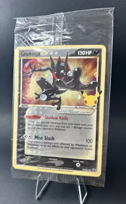 Pokemon Celebrations Gold Star Holo Greninja Card SWSH144 NM Sealed - Image 4