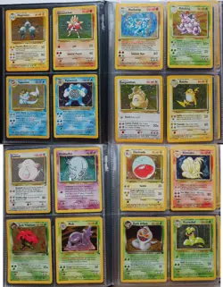 Pokemon WOTC Vintage Collection Holo Rare Cards Base Sets 1999 Binder Folder Lot - Image 1