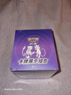Pokemon TCG S-Chinese Mew exhibition gift box with Photo Frame display card set - Image 1