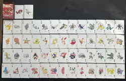 2003 Pokemon Japanese Poker Playing Cards Ruby Groudon Pikachu Latias Raichu etc - Image 1