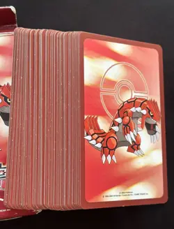 2003 Pokemon Japanese Poker Playing Cards Ruby Groudon Pikachu Latias Raichu etc - Image 2