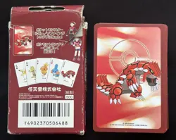 2003 Pokemon Japanese Poker Playing Cards Ruby Groudon Pikachu Latias Raichu etc - Image 3