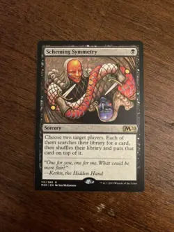 Scheming Symmetry Core Set 2020 MTG Magic The Gathering NM - Image 2