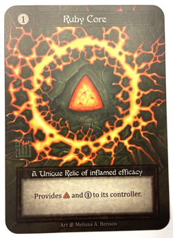 Sorcery Contested Realm - Beta - Ruby Core - Non Foil Unique - NM - Image 1