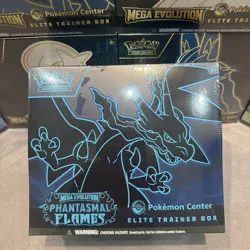 Pokemon TCG Phantasmal Flames Pokemon Center ETB Elite Trainer Box - New Sealed - Image 1