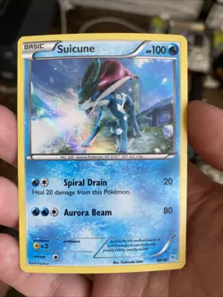Suicune 30/30 HOLO RARE NM (Pokemon XY: Trainer Kit) - Image 1