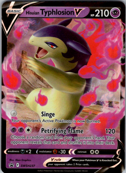 Hisuian Typhlosion V - SWSH237 - Pokemon Black Star Promo - NM - Image 1