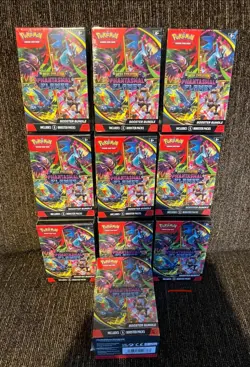10x Pokemon Mega Evolutions Phantasmal Flames - Booster Bundle - Sealed - Image 1