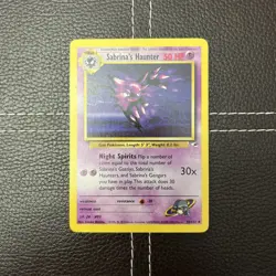 Pokemon TCG - Sabrina's Haunter - 58/132 - Gym Heroes - MP/LP Uncommon (2000) - Image 1