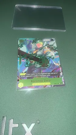 One Piece Day Dallas 2025 Roronoa Zoro OP07-113 Promo Card English - Image 1