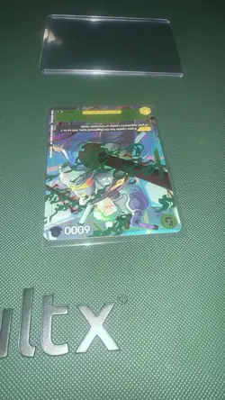 One Piece Day Dallas 2025 Roronoa Zoro OP07-113 Promo Card English - Image 2