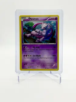 2015 Pokemon MEWTWO English XY Promos Black Star Holo XBSP XY100 - Image 3