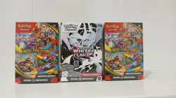 Pokemon TCG Booster Bundles Lot of 3: ×1 White Flare, ×2 Mega (Sealed) - Image 1