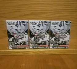 White Flare Pokemon TCG Booster Bundle New Factory Sealed Lot Of 3 - Image 1