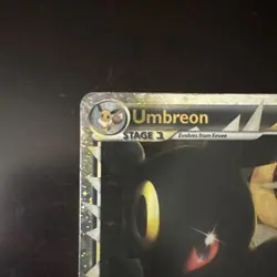 Umbreon Prime Ultra Rare Holo 86/90 Undaunted 100 HP Pokemon TCG 2010 - Image 3