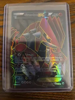 Groudon EX Dark exploreres 106108 2012 pokemon card G2U - Image 1