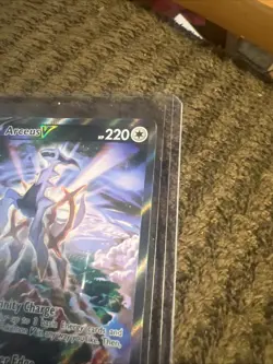 Pokemon TCG Arceus v Alternate Art Holo Ultra Rare Card 166/172 Brilliant Stars - Image 5