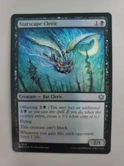 MTG Starscape Cleric Bloomburrow Foil Uncommon - Image 1
