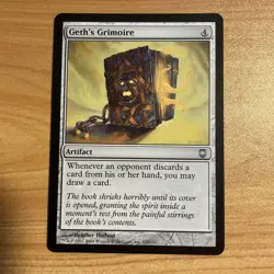 MTG / Geth’s Grimoire / Darksteel / Great Condition - Image 1