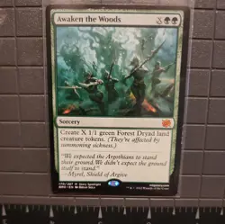 MTG Awaken the Woods The Brothers' War 170/287 Regular Mythic - Image 1