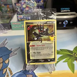 Pokemon Celebrations Gold Star Holo Greninja Card SWSH144-NM/M Sealed - Image 1