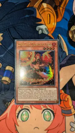 YuGiOh! | Zoroa, the Magistus of Flame | GEIM-EN002 Ultra Rare | NM - Image 1