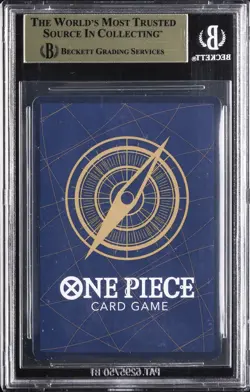 2023 ONE PIECE PROMO SILVER FOIL CHAMPIONSHIP #P-006 MONKEY D. LUFFY BGS 10 - Image 2