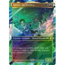 Katara, the Fearless (Borderless) Avatar: The Last Airbender *Foil* MTG #0305 - Image 1
