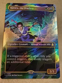 Katara, the Fearless - #305 Foil (Borderless) Avatar: The Last Airbender - Mtg - Image 1