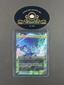 MTG Katara, The Fearless (Borderless Foil) #305 Avatar: The Last Airbender - Image 1
