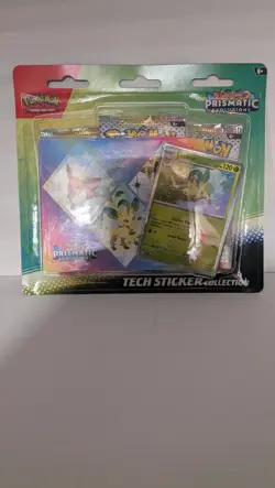 Pokemon TCG Prismatic Evolutions Tech Sticker Collection - Leafeon - New Sealed! - Image 1
