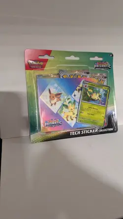 Pokemon TCG Prismatic Evolutions Tech Sticker Collection - Leafeon - New Sealed! - Image 2