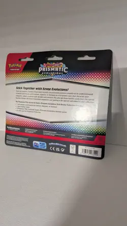Pokemon TCG Prismatic Evolutions Tech Sticker Collection - Leafeon - New Sealed! - Image 3